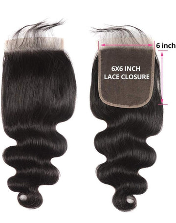 Royal Body Wave 6x6 Closure