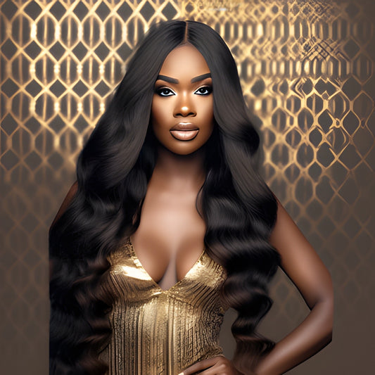 Royal Body Wave HAIR HD LACE 13*4 FRONTAL WIG