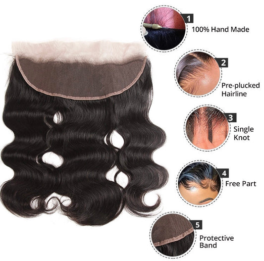 Royal HD 13x4 Lace frontal Body Wave Hair